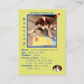 carte de visite révisé par bentley (Dos)