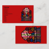 CARTE DE VISITE RÉVOLUTION (Devant / Derrière)