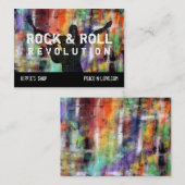 Carte De Visite Révolution de roche et de petit pain (Devant / Derrière)