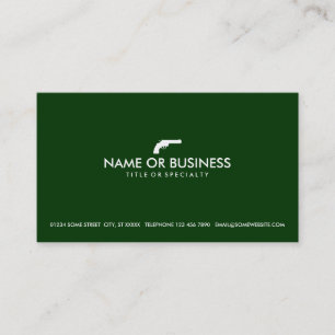 Carte De Visite revolver simple