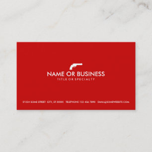 Carte De Visite revolver simple