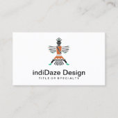 Carte De Visite rez couteau guerrier (Devant)