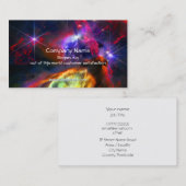 Carte De Visite Rho Ophiuchi Cloud Complex - James Webb NIRCam (Devant / Derrière)