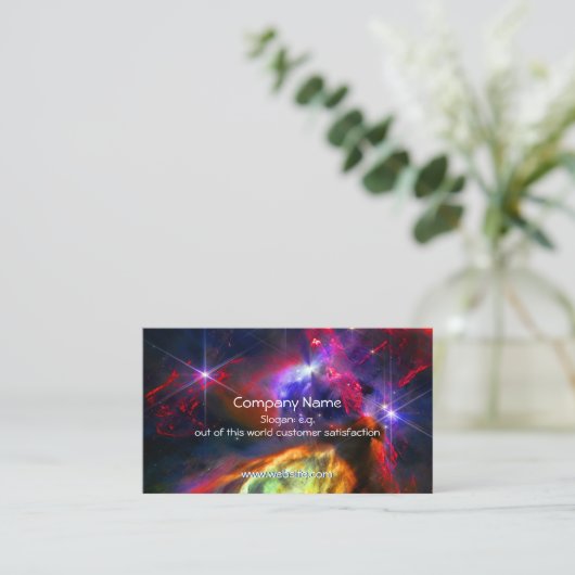 Carte De Visite Rho Ophiuchi Cloud Complex - James Webb NIRCam (Debout devant)