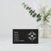 Carte De Visite rhombe (Debout devant)