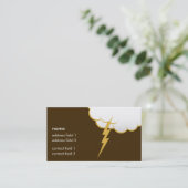 Carte De Visite Rhum de beurre du coup | de nuage (Debout devant)