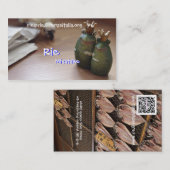 Carte De Visite Rie, Rie,... (Devant / Derrière)