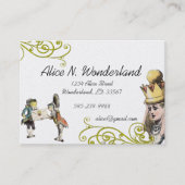 Carte De Visite Rilalisation de l'illustration Vintage Grenouille (Devant)