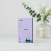 Carte De Visite Risque de l'eau (Debout devant)