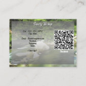 Carte De Visite River South 0365 QR Code Social Calling (Dos)