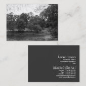 Carte De Visite River Taff, Bute Park, Cardiff (Devant / Derrière)