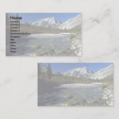 Carte De Visite Rivière de coude, Alberta, Canada (Devant / Derrière)