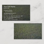 Carte De Visite Rizière, Indonésie (Devant / Derrière)