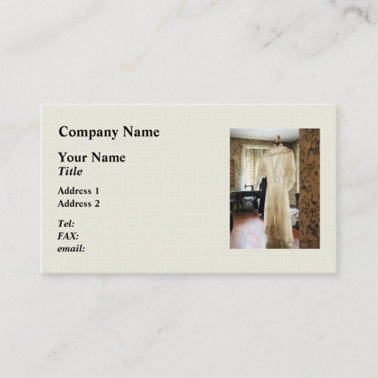 Carte De Visite Robe Mariage du XIXe siècle (Devant)