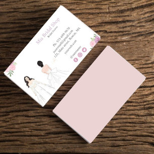 Carte De Visite robe nuptiale, styliste nuptiale,