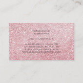 Carte De Visite Robe Rose or Seamstress Tailor mariage (Dos)