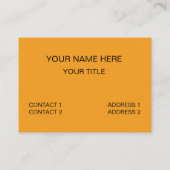 Carte De Visite Robin Bird Funny Quote (Dos)