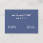 Carte De Visite Robin Red Breast (Dos)