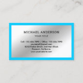 Carte De Visite Robinet d'eau de plomberie de Handyman Plomber en  (Dos)