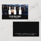 Carte De Visite Robinets de bière | Bouteilles (Devant / Derrière)