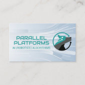 Carte De Visite Robo Dog | Technologie Ai (Devant)