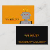 Carte De Visite robot (Devant / Derrière)