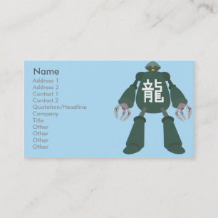 Carte De Visite Robot - affaires