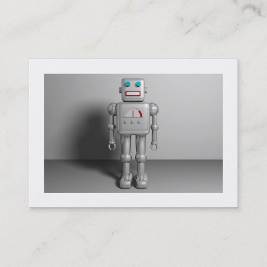 Carte De Visite Robot (bordé) (Devant)