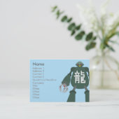 Carte De Visite Robot - potelé (Debout devant)