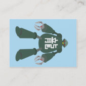 Carte De Visite Robot - potelé (Dos)