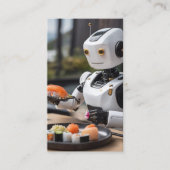 Carte De Visite robot sushi (Devant)