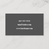 Carte De Visite Roche (Dos)