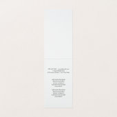 Carte De Visite Roche d'ardoise | Couteau de feu | Chef exécutif (Intérieur déplié)