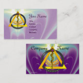 Carte De Visite ROCHE DE DENTISTE DENTISTE ASCLEPIUS Pearl (Devant / Derrière)