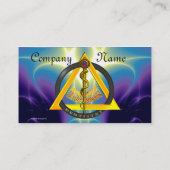 CARTE DE VISITE ROCHE DE LA DENTISSE DENTISTE ASCLEPIUS (Dos)