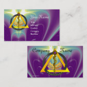 CARTE DE VISITE ROCHE DE LA DENTISSE DENTISTE ASCLEPIUS (Devant / Derrière)