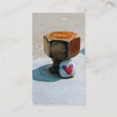 Carte De Visite Rocher du Coeur caché et boulon rouillé (Dos)