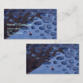Carte De Visite Roches bleues (Devant / Derrière)