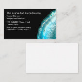 Carte De Visite Roches Jeunes Et Vivants Crystals Bijoux Rep (Devant / Derrière)