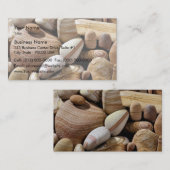 Carte De Visite Roches sèches de rivière (Devant / Derrière)