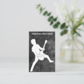 Carte De Visite Rock Band Pour Location Cool (Debout devant)