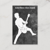 Carte De Visite Rock Band Pour Location Cool (Devant)