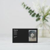 CARTE DE VISITE ROCK CLASSIQUE (Debout devant)