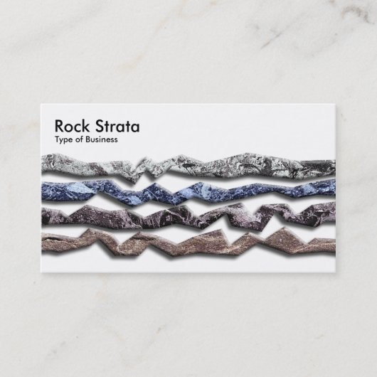 Carte De Visite Rock Strata 03 (Devant)
