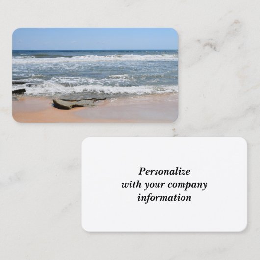 Carte de visite Rocky Beach (Devant / Derrière)