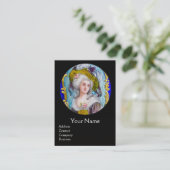 CARTE DE VISITE ROCOCO LADY, ROSES ROSES ROSES ROSES ET COMBATTRE  (Debout devant)