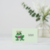 Carte De Visite Roi de grenouille (Debout devant)