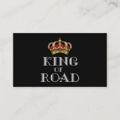 Carte De Visite Roi de la route (Dos)
