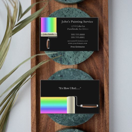 Carte de visite Rolling Painters