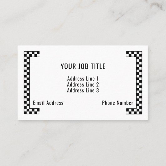 Carte De Visite Rolling Through Life Bowling Business Card (Dos)